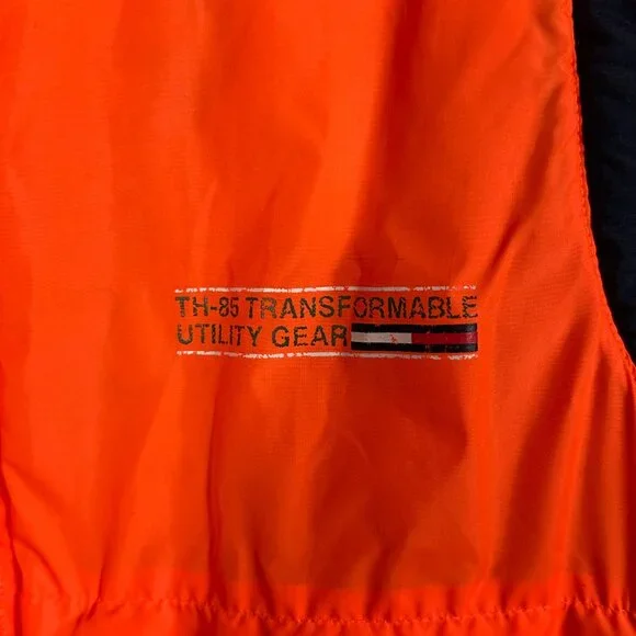 Rare Vintage Tommy Hilfiger TH-85 Transformable Utility Gear Jacket Size XL - Picture 2 of 13